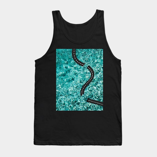 The Road To Eternity Tank Top by NikStam